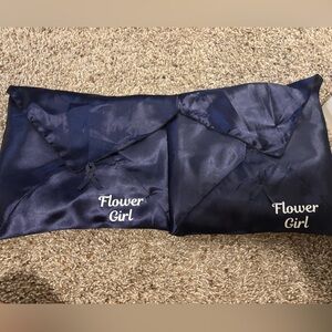 2 Flower Girl Gold Satin Robes